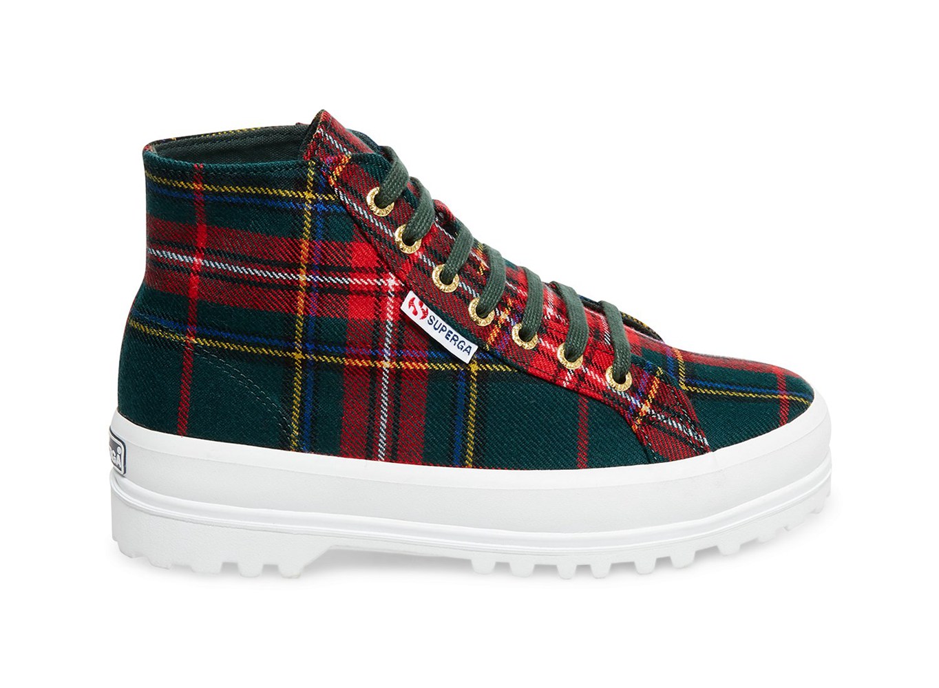 Superga Boots Womens - 2341 Cotw Plaid - Multicolor - QFUYN4532